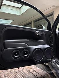 Impianto stereo per 500 Abarth