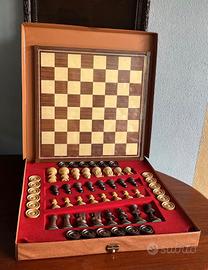 Scacchiera vintage Rischiatutto x dama e scacchi