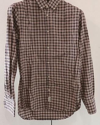 Camicia quadri manica lunga “Three stroke”