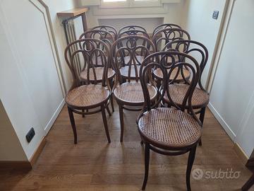 10 sedie  Thonet