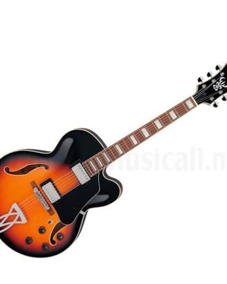 CHITARRA IBANEZ  AF75BS ELETTRICA ACUSTIC SUNBURST