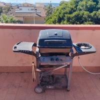 barbecue a gas