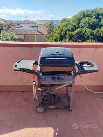 barbecue a gas