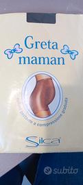collant premamam a compressione graduata 