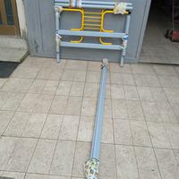 Letto singolo in metallo + rete