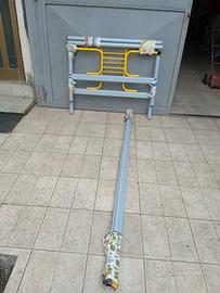 Letto singolo in metallo + rete