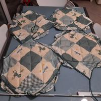 4 cuscini sedia misura 36x33