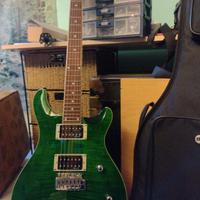 chitarra elettrica  Harley Benton Thomann verde sm