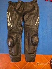 Pantalone in pelle Dainese Delta 3 traforato