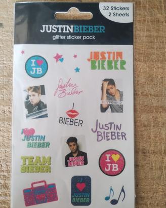 Justin Bieber stickers set 