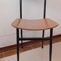 sedia vintage da cucina