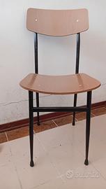 sedia vintage da cucina