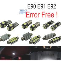 KIT 10 LAMPADE LED INTERNE BMW SERIE 3 E90 E91 E92