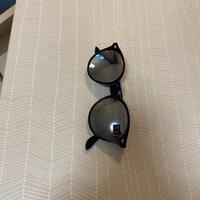 Occhiali da sole neri polarizzati UV400 Cat.3