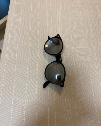 Occhiali da sole neri polarizzati UV400 Cat.3