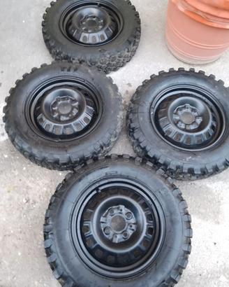 Gomme per panda 4x4 modello 141