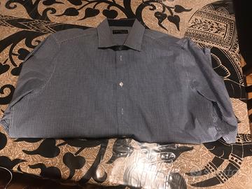 Camicia uomo a quadretti di cotone