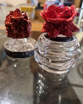 Set 2 Bottiglie portaprofumo anni '60 Acquachiara