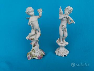 Putti angioletti porcellana bassano