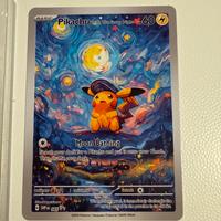 Pikachu starry night Fan Art