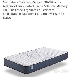 Naturalex - Materasso Singolo 90x190 cm - Altezza 