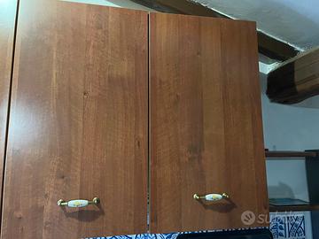 Mobile scolapiatti da muro per cucina