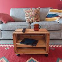 Tavolino Legno Casetta Frutta 