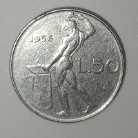 50 lire Vulcano 1956