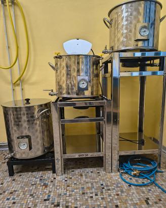 Impianto produzione birra all grain Easy 50