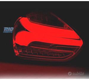 FANALI FORD FOCUS MK3 15-18 A LED DINAMICI NERO FU