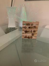 Orecchini e collane in legno