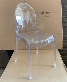 Stock Sedie trasparenti policarbonato