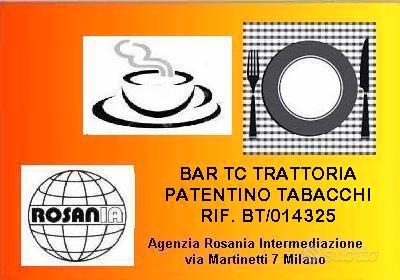 Bar tc trattoria + pat tabacchi (rif. bt/014325)