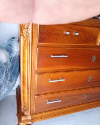 biro' in legno noce