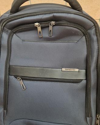 Zaino porta pc 15.6 pollici, 44.5 cm, 22 L, blu