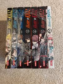 Manga Akame ga Kill Vol. 3-4-11-13-14-15