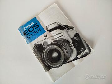 Canon EOS 50 E ed EOS 50 manuale istruzioni 