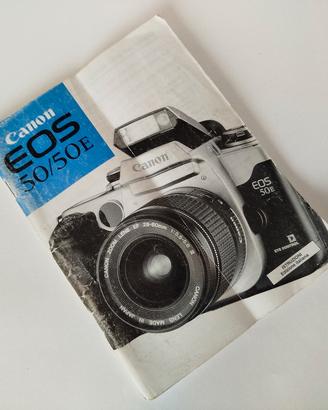 Canon EOS 50 E ed EOS 50 manuale istruzioni 