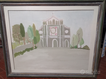 Quadro su tela - Basilica Santa Margherita Cortona