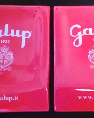 Coppia rendiresto Galup ceramica smaltata