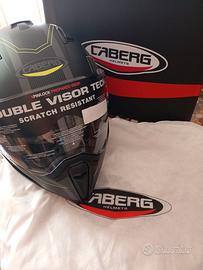 Casco integrale CABERG Jackal supra matt nero/antr