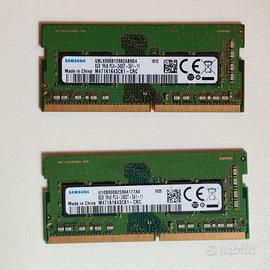 2x8GB RAM Samsung DDR4 PC4-2400T Sodimm (16GB)