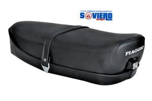 Sella Lunga Nera Con Serratura Vespa 50 Special R