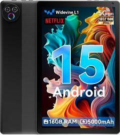 Tablet 10 pollici Android 15 Tablet, 16GB RAM 1TB
