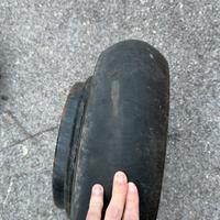 Coppia distanziali + gomme PMT Slick 110/80 r10