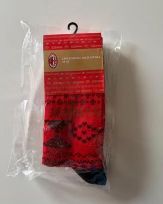 Ac Milan Calze di Natale 31/34 bambini unisex nuov