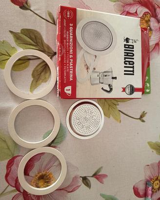 Bialetti - 1 tazza - 3 guarnizioni + piastrina