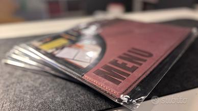 Portamenù - Blocco da 5 pezzi nuovi sigillati