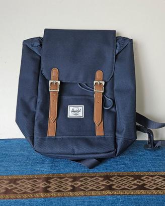 Zaino Herschel Retreat Mini 10L Blu. Nuovo.