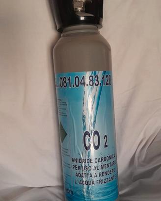 Bombola CO2 4 kg ricaricabile per acquario/birra